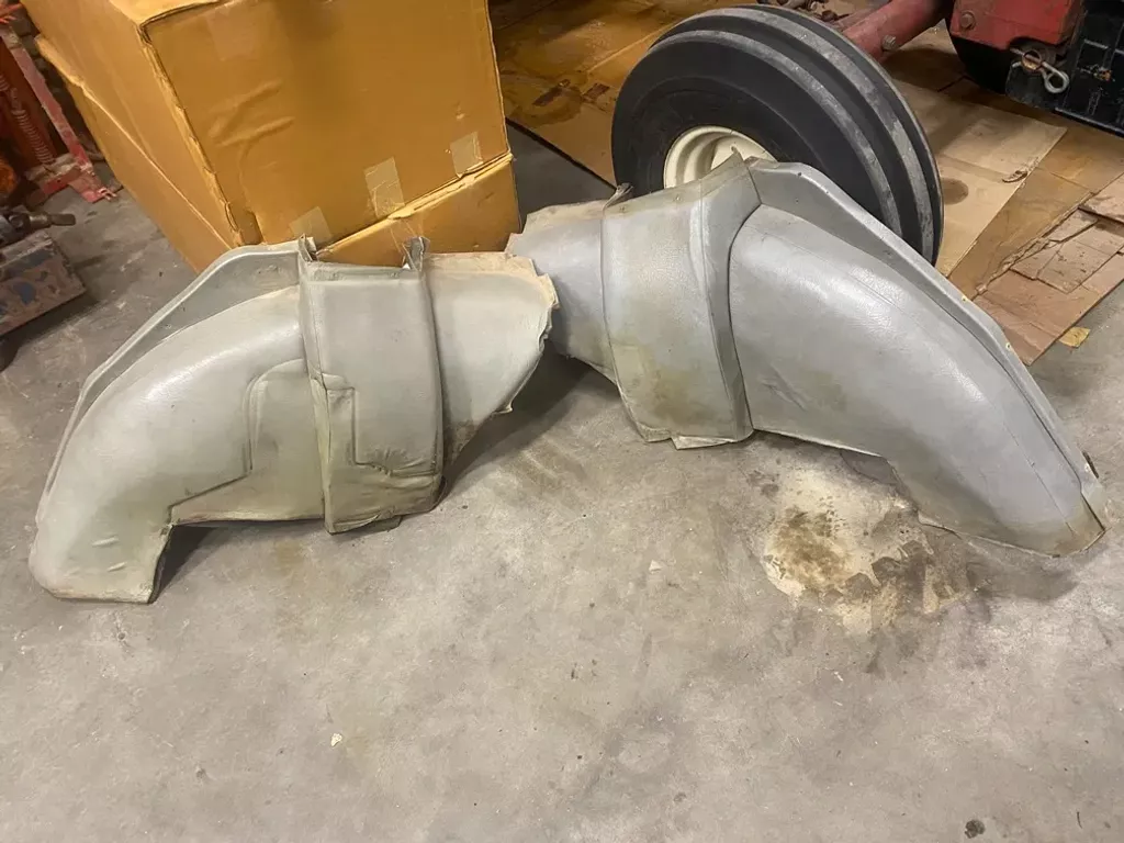 Case IH onderbekleding grijs van een XL 4 cilinder cabine