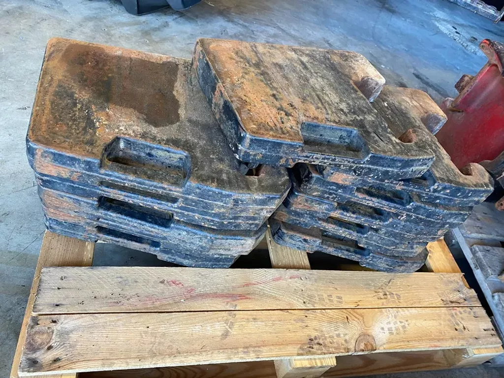 Case IH frontgewichten set 11 x 47kg