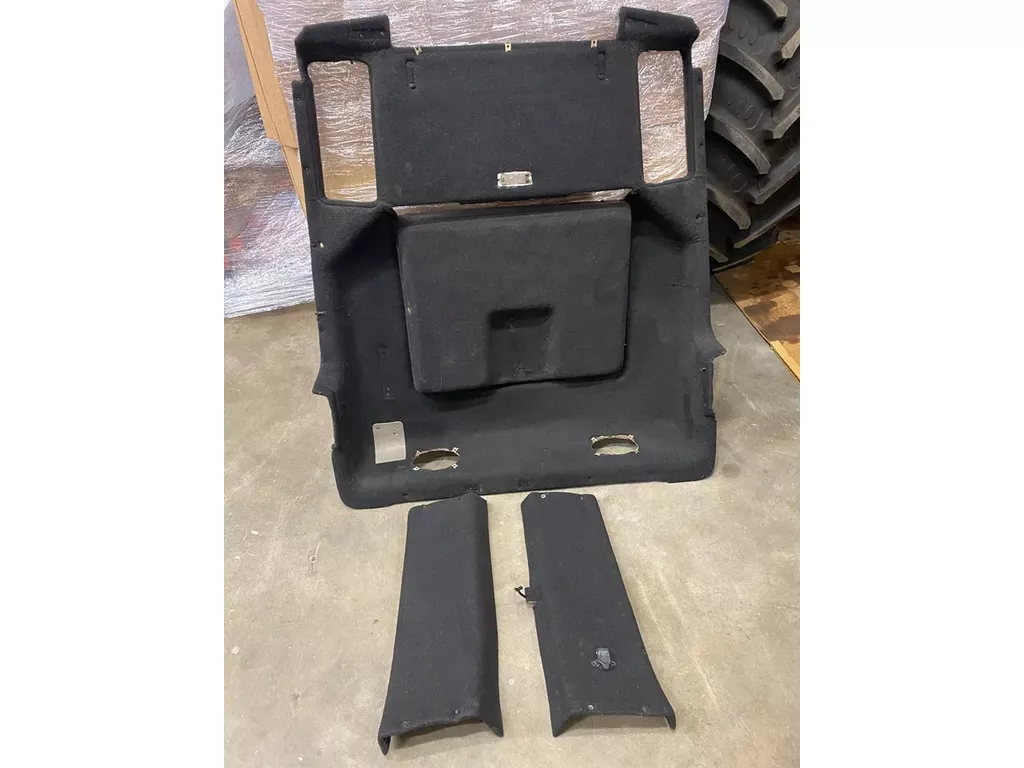 Case IH hemelbekleding XL cabine met 6 cilinder zijpanelen, zwart, originele hemel opnieuw bekleed