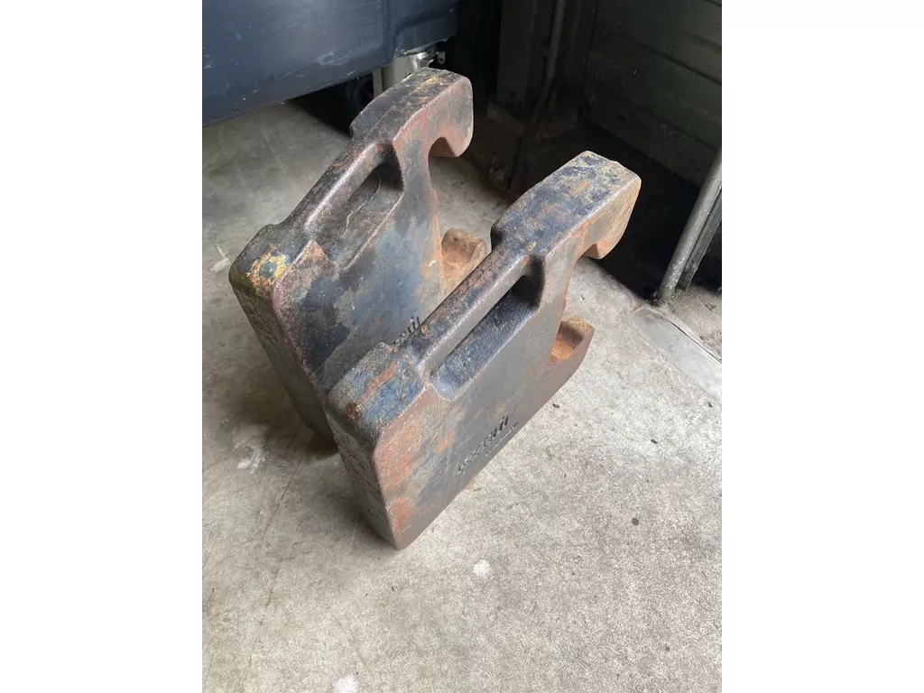 Case IH 2x klein frontgewicht, 33/35kg met CASEIH logo