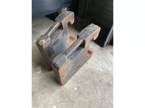 Case IH 2x klein frontgewicht, 33/35kg met CASEIH logo