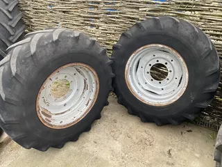 Case IH 12w x 26 originele vaste velg van 956XL / 1056XL met 40km/u bak