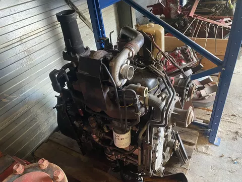 Case IH complete motor van een 856XL, 4 cilinder turbo 239TT, motorblok