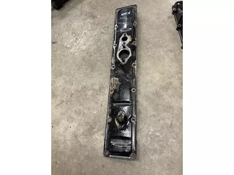 Case IH zijdeksel motor, nokkenasdeksel van een 1455XL met turbo olie retour